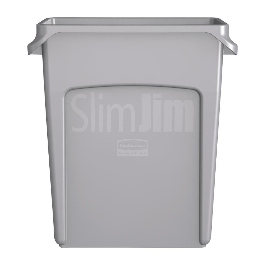 Collecteur Slim Jim Rubbermaid 60L