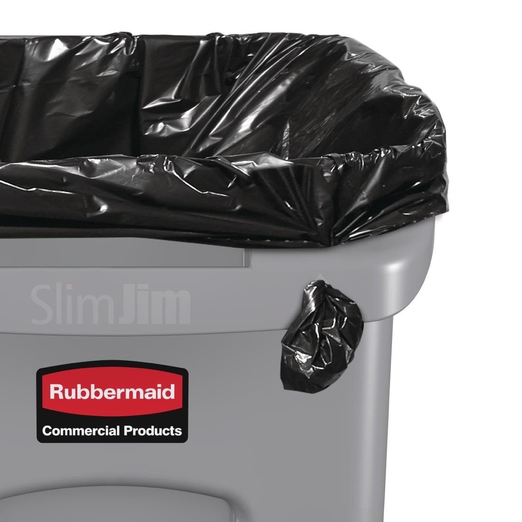 Collecteur Slim Jim Rubbermaid 60L