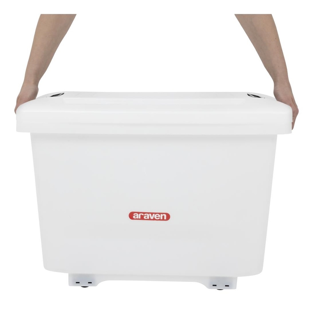 Conteneur alimentaire mobile Araven 70L