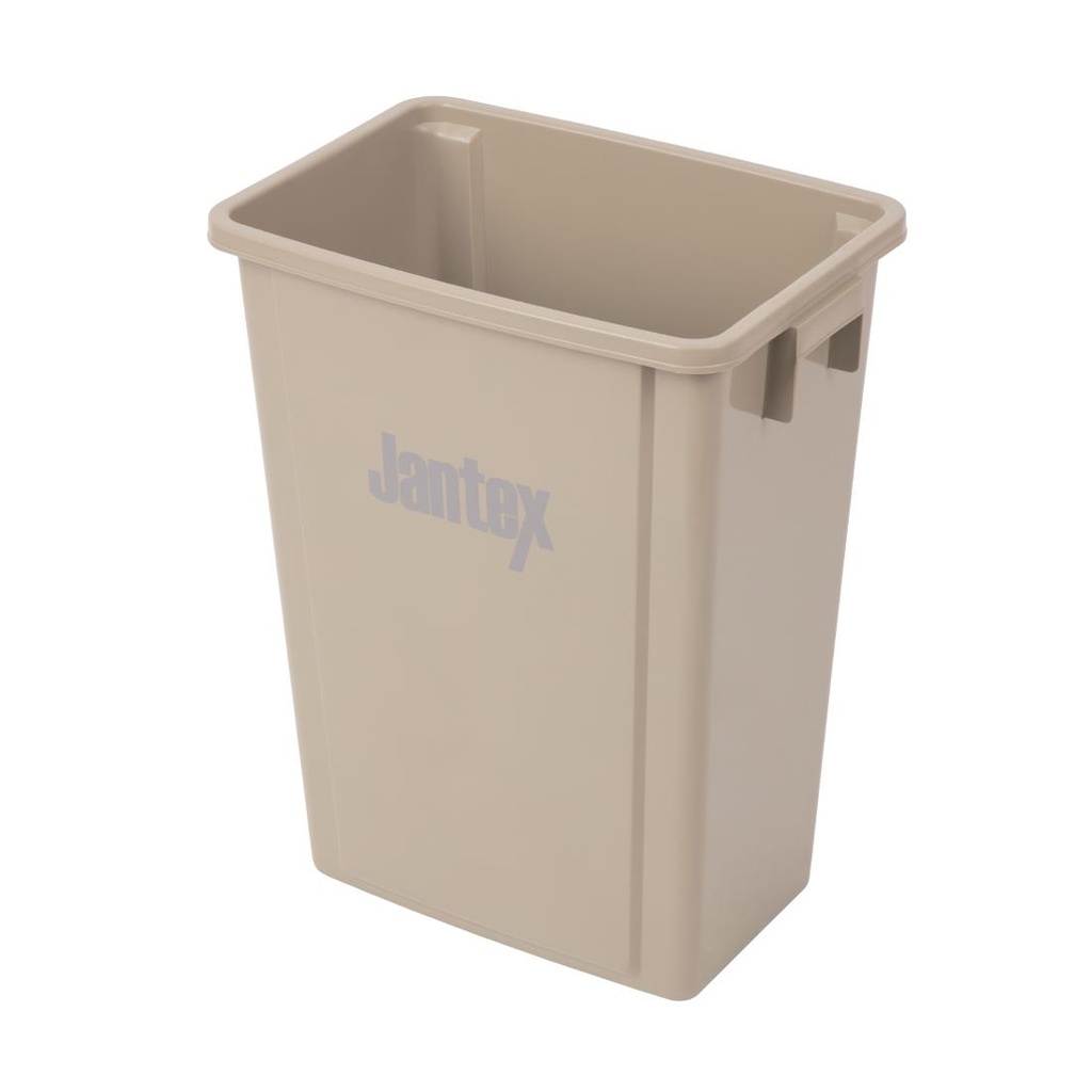 Conteneur de recyclage Jantex beige 56L