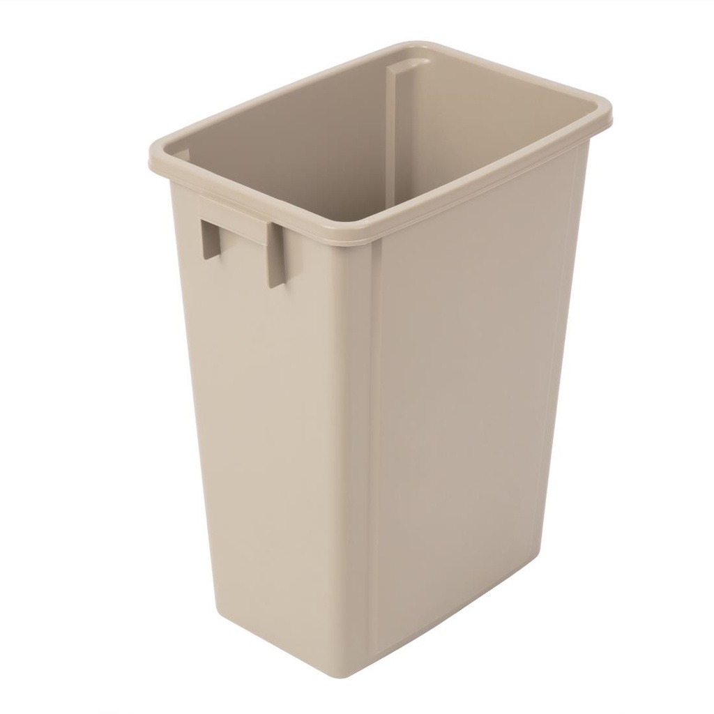 Conteneur de recyclage Jantex beige 56L