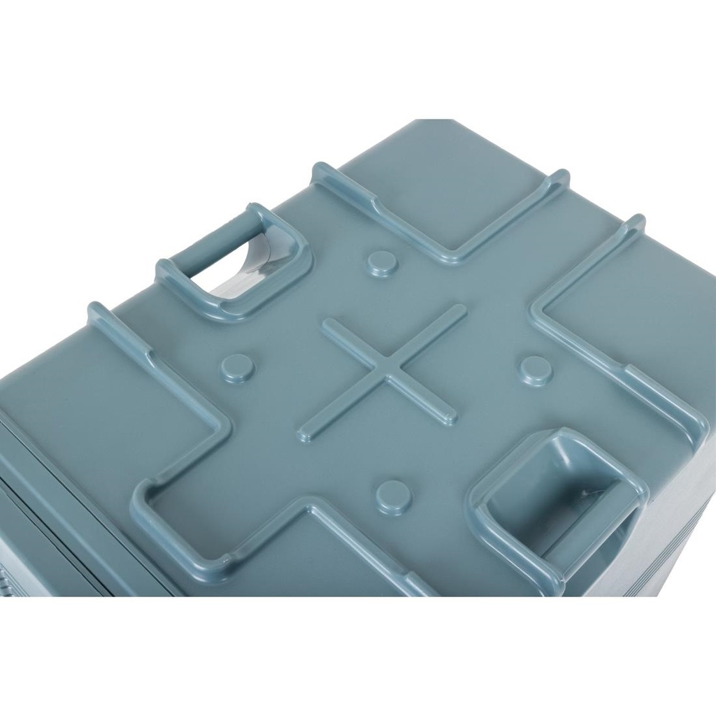 Conteneur isotherme à chargement frontal Cambro bleu ardoise