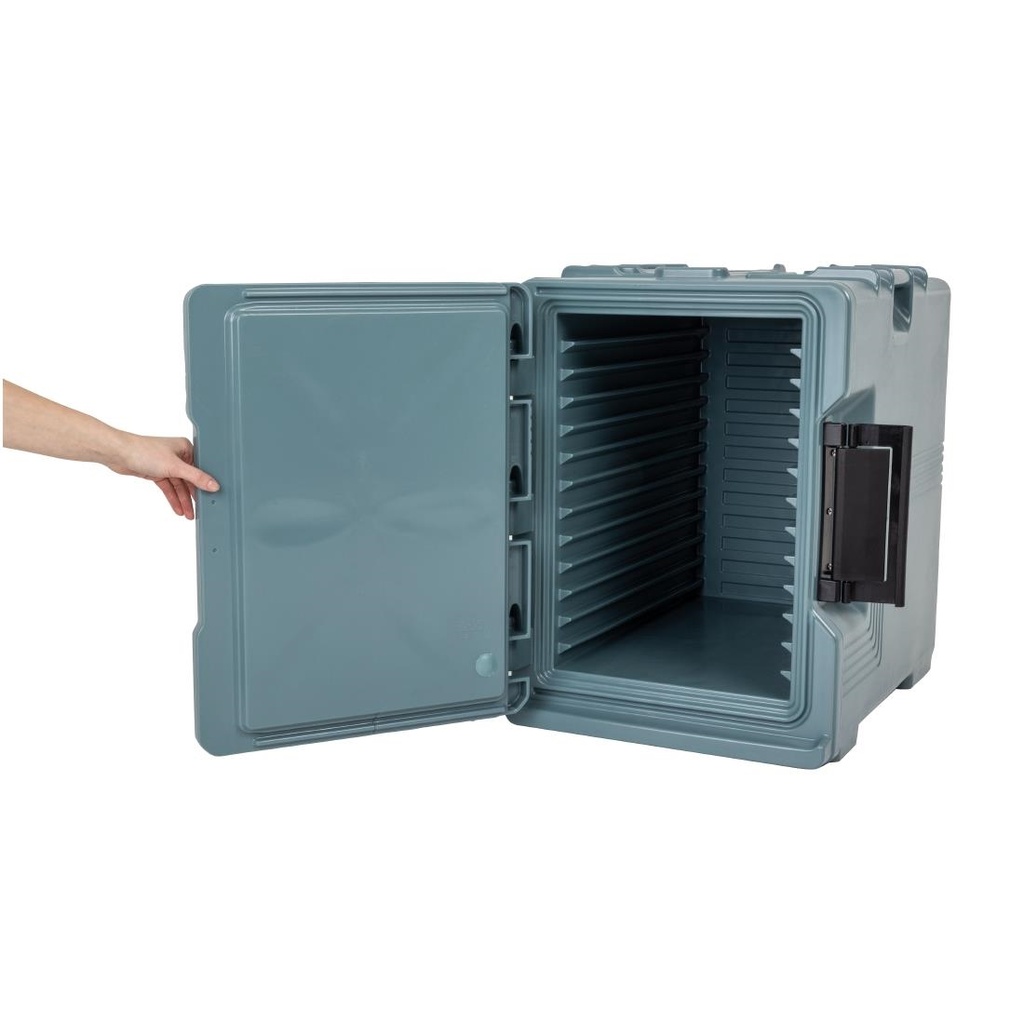 Conteneur isotherme à chargement frontal Cambro bleu ardoise