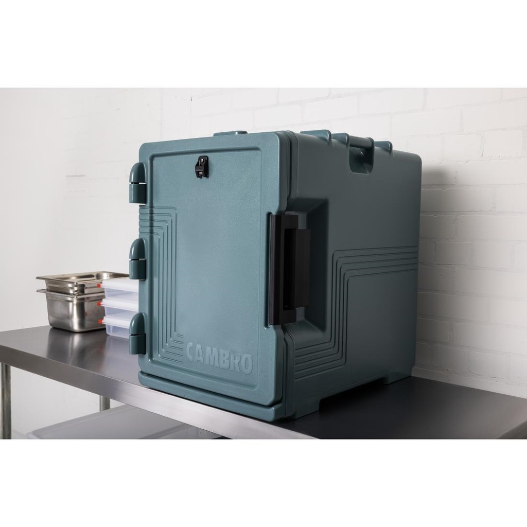 Conteneur isotherme à chargement frontal Cambro bleu ardoise