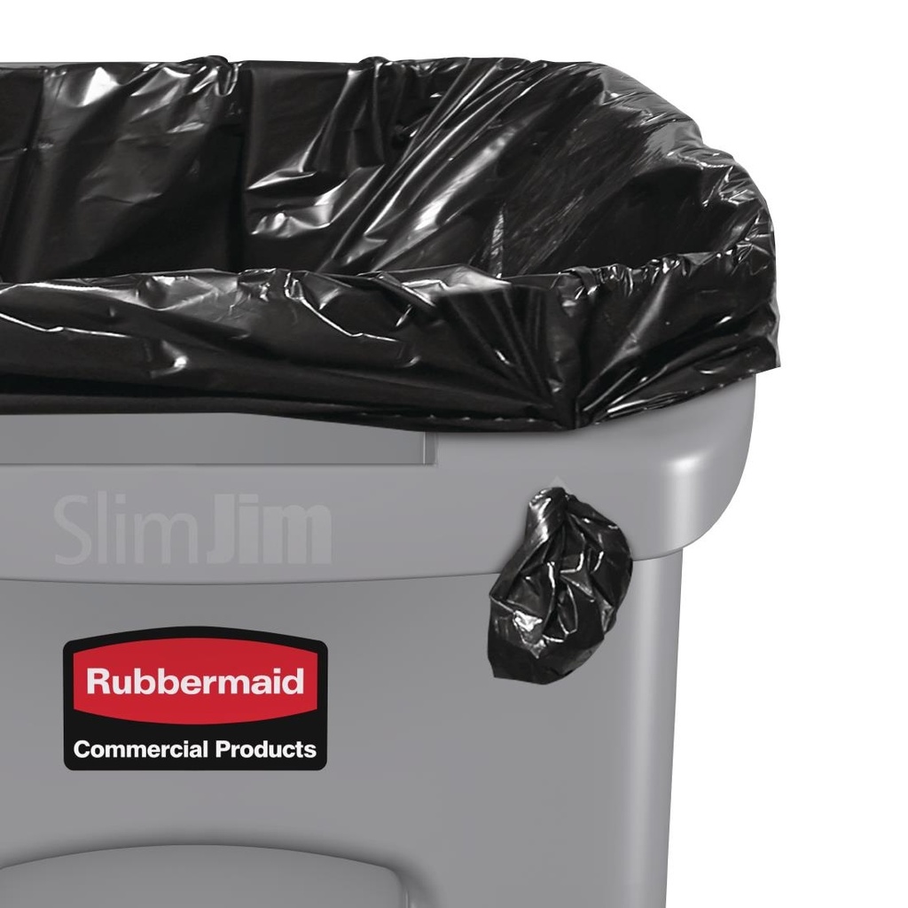 Conteneur Rubbermaid Slim Jim 87L