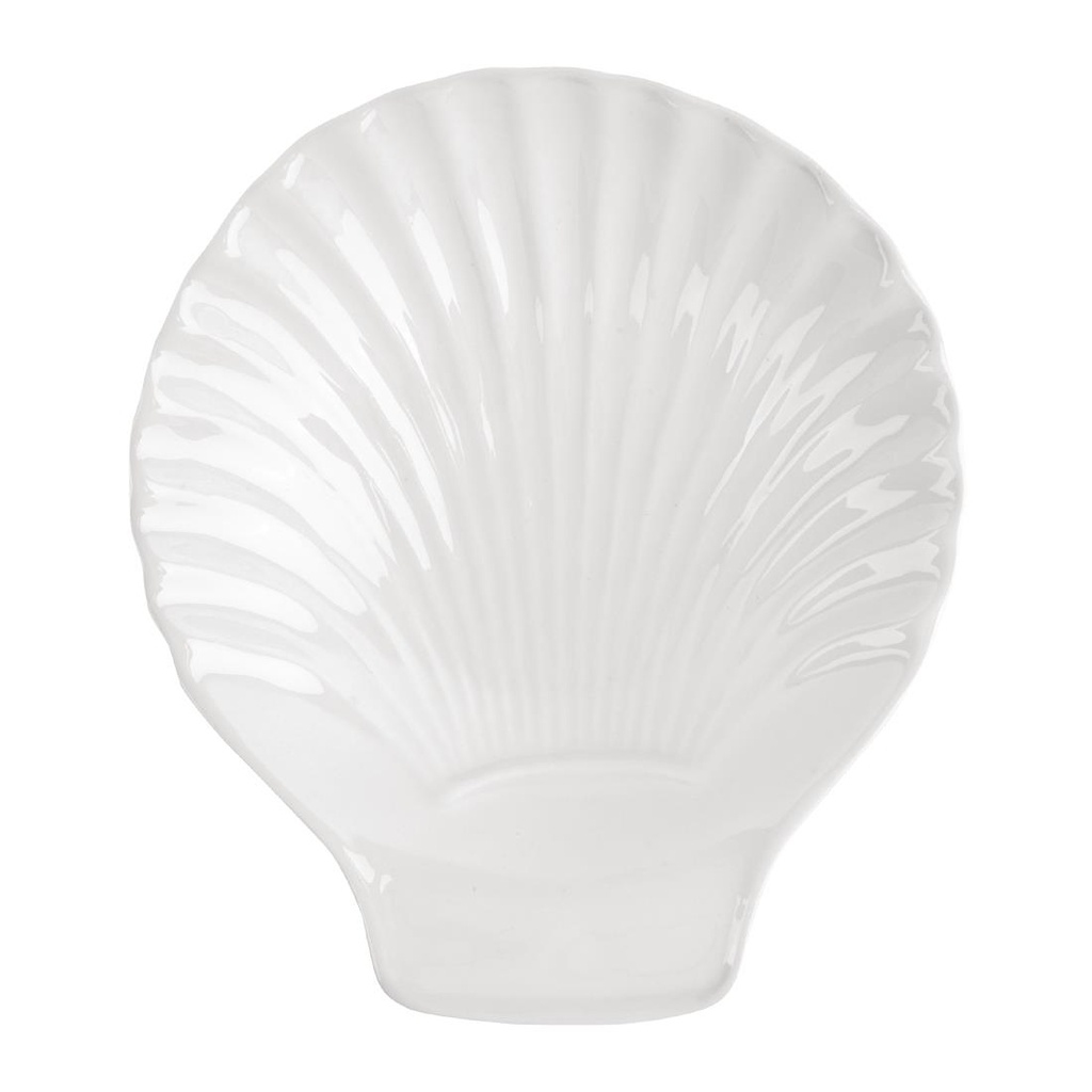 Coquille blanche Olympia (Lot de 6)