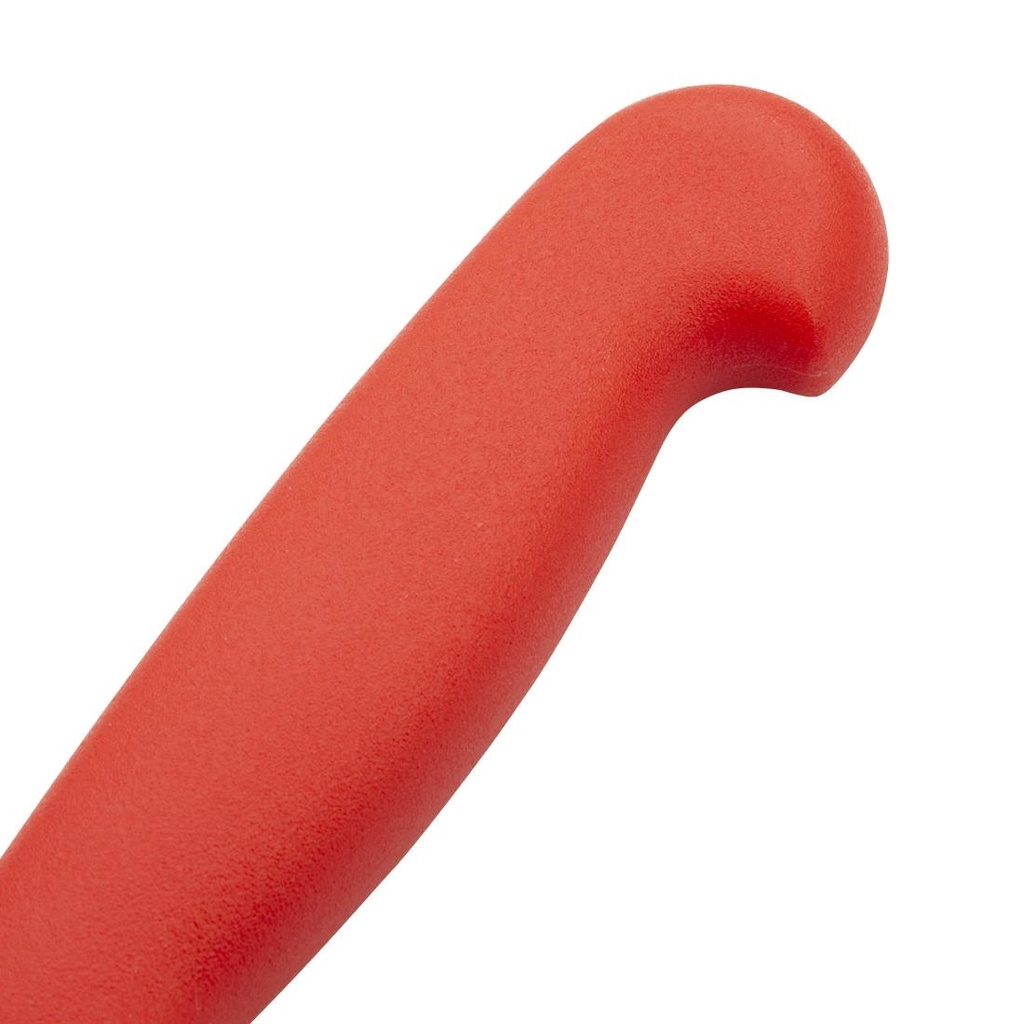 Couteau à désosser à lame rigide Hygiplas rouge 150mm