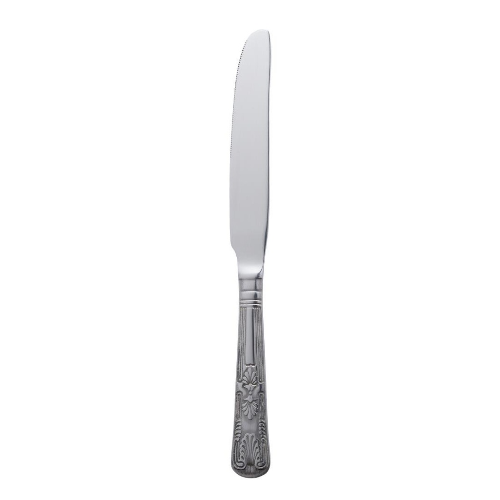 Couteau à dessert manche plein Olympia Kings (lot de 12)