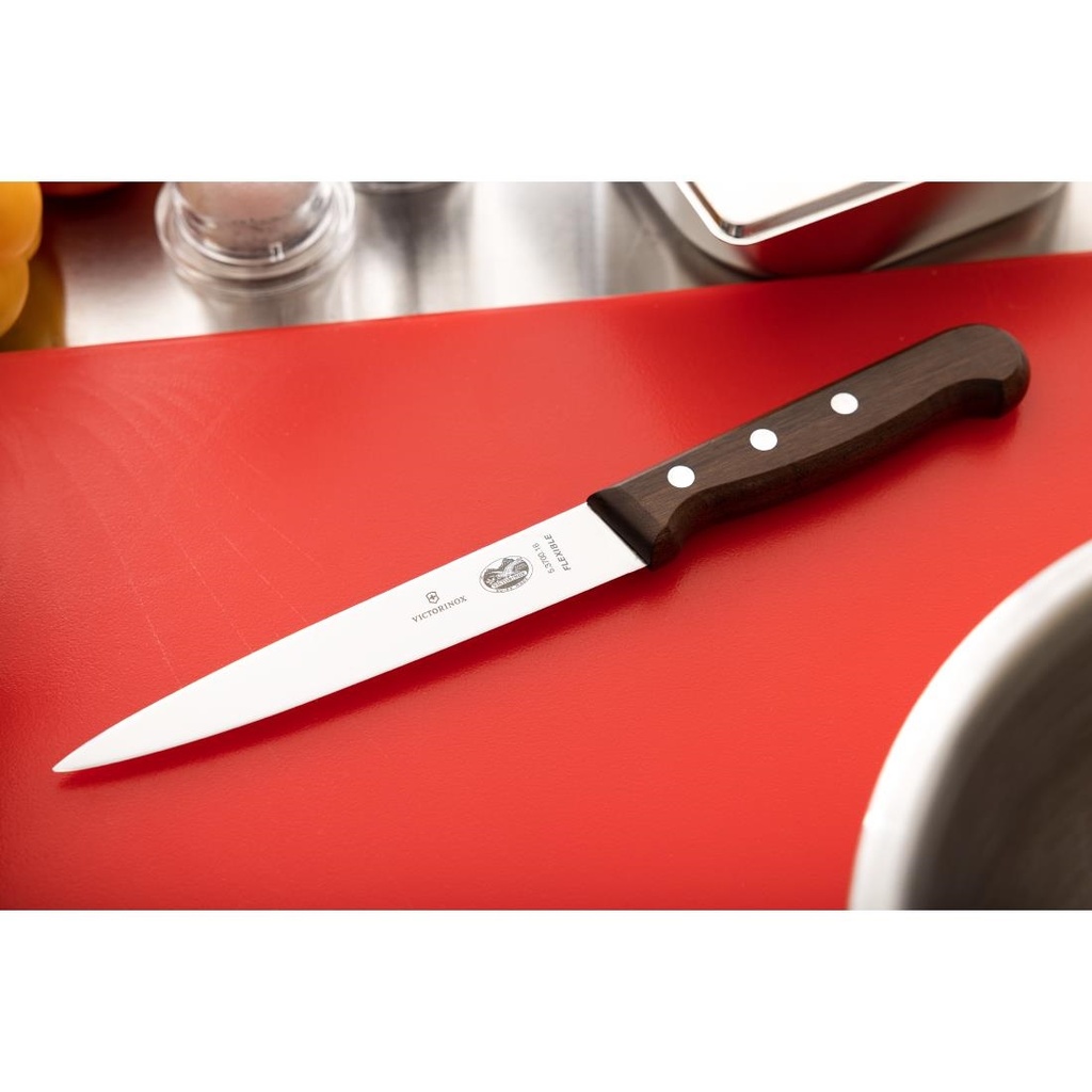 Couteau à filet à manche en bois Victorinox 150mm