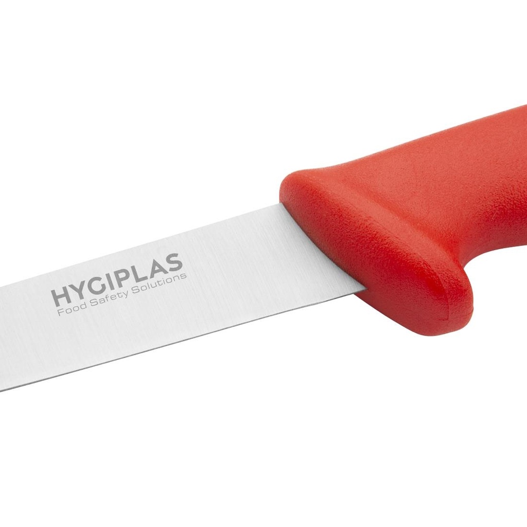 Couteau à filet Hygiplas rouge 150mm