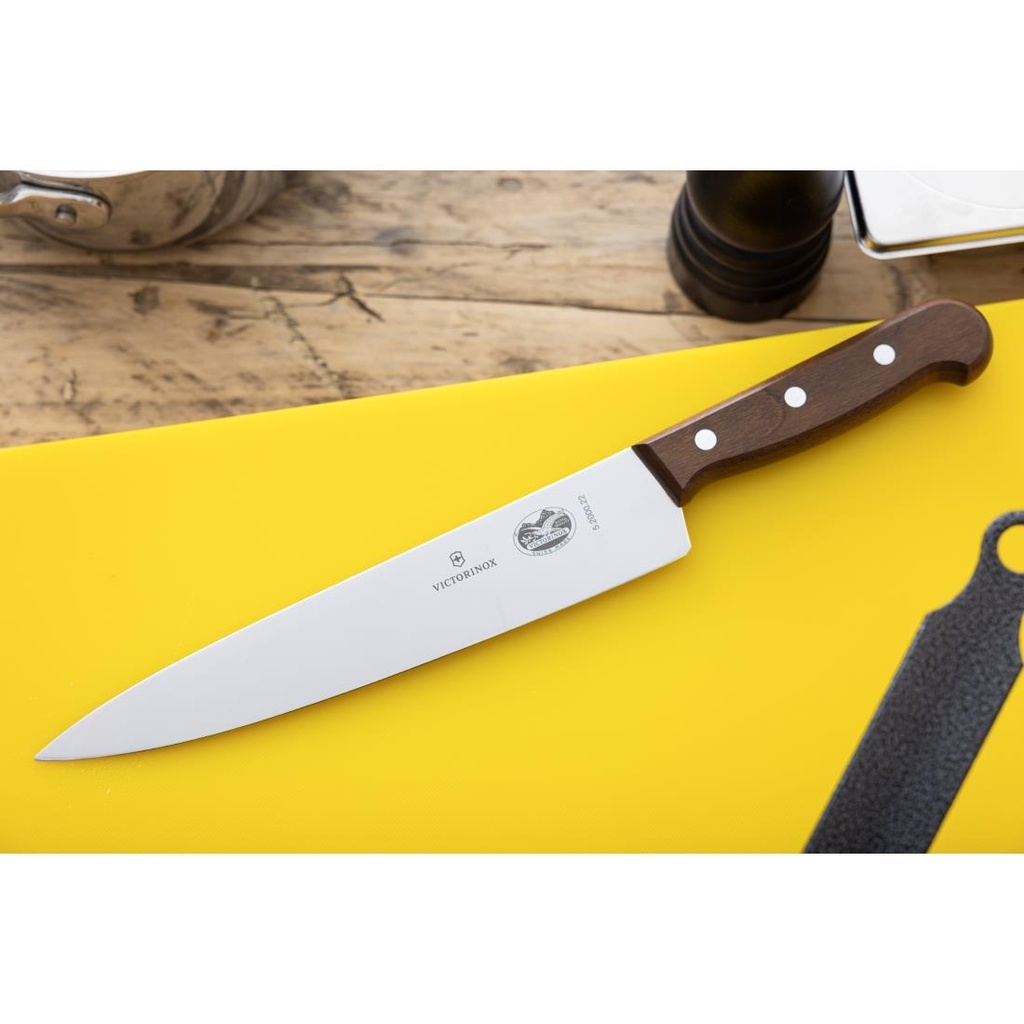 Couteau de cuisinier à manche en bois Victorinox 203mm