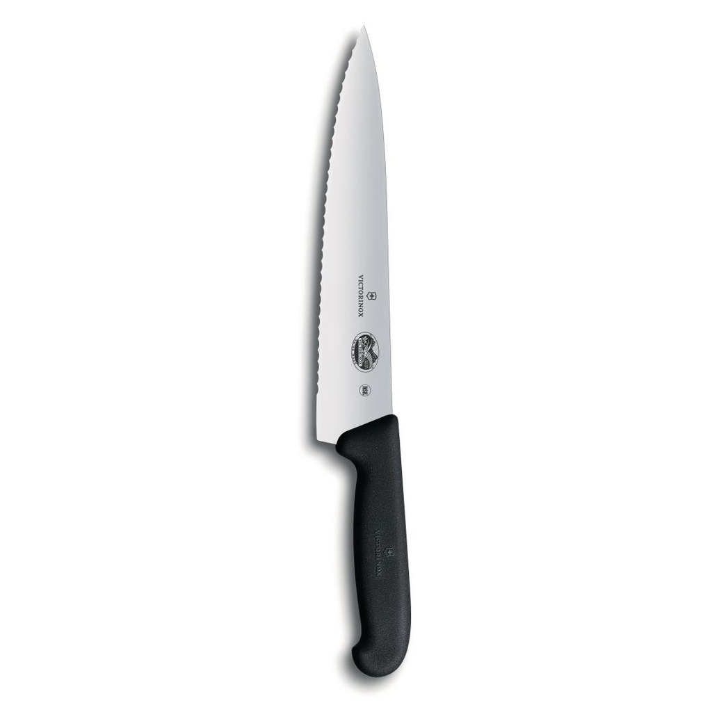 Couteau de cuisinier denté Fibrox Victorinox 255mm