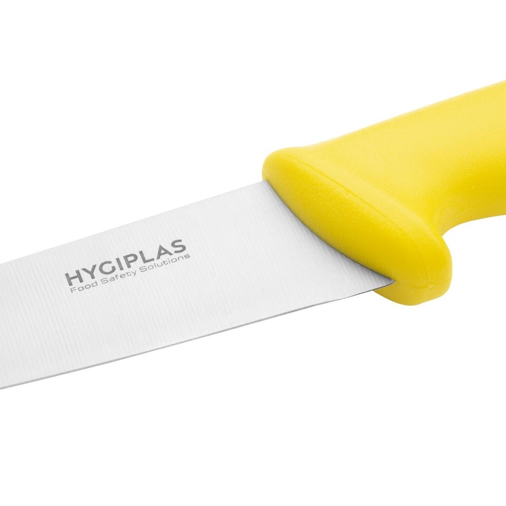 Couteau de cuisinier Hygiplas jaune 160mm