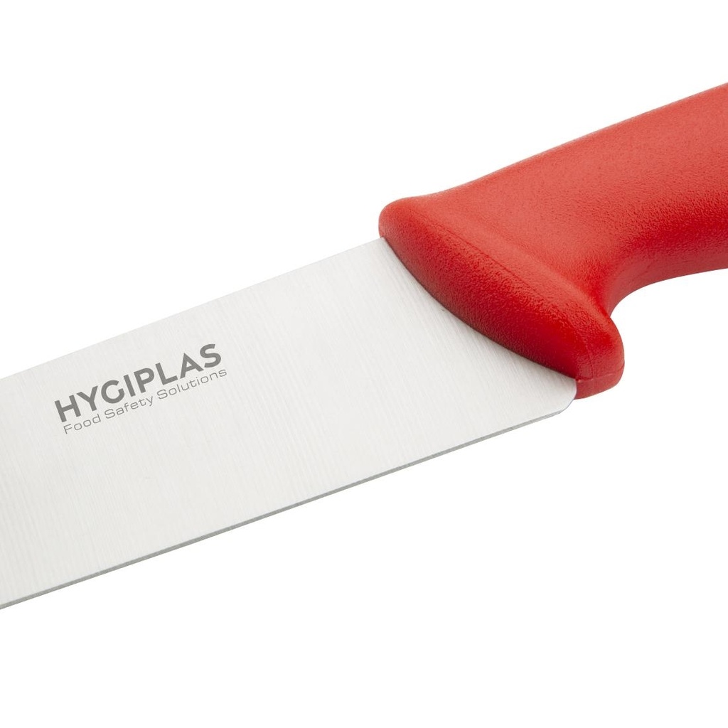 Couteau de cuisinier Hygiplas rouge 215mm