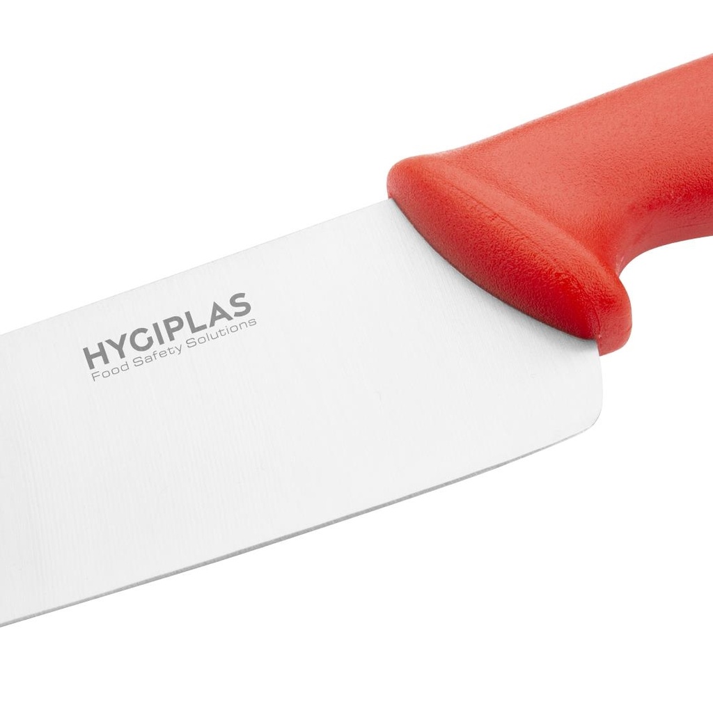 Couteau de cuisinier Hygiplas rouge 255mm