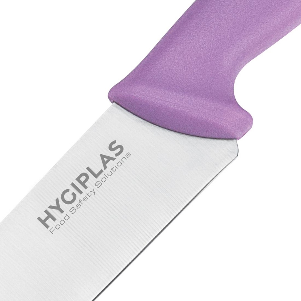 Couteau de cuisinier Hygiplas violet 21,5cm