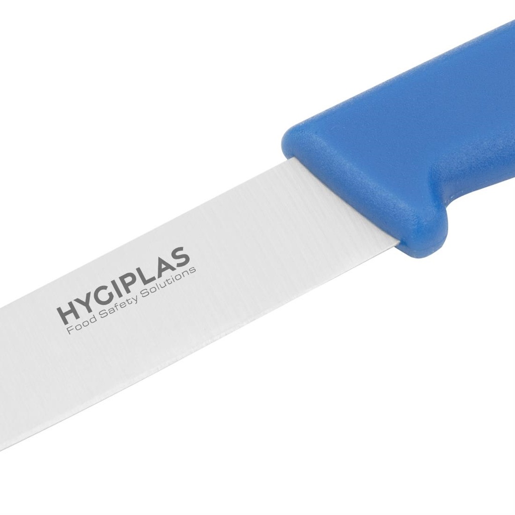 Couteau d'office Hygiplas bleu 7,5 cm