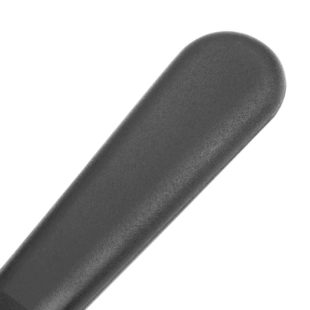 Couteau spatule à lame droite Hygiplas noir 100mm