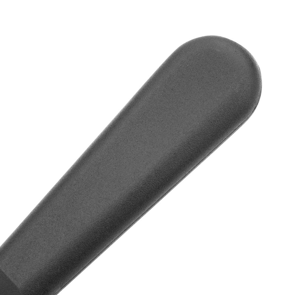 Couteau spatule coudé Hygiplas noir 100mm