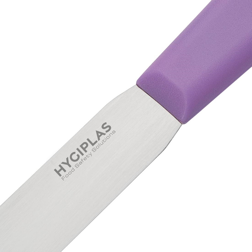 Couteau spatule Hygiplas violet 10cm