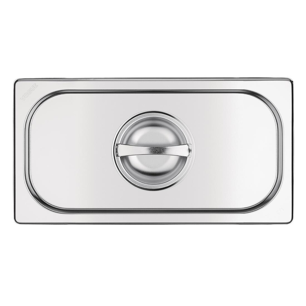 Couvercle GN 1/3 inox Vogue