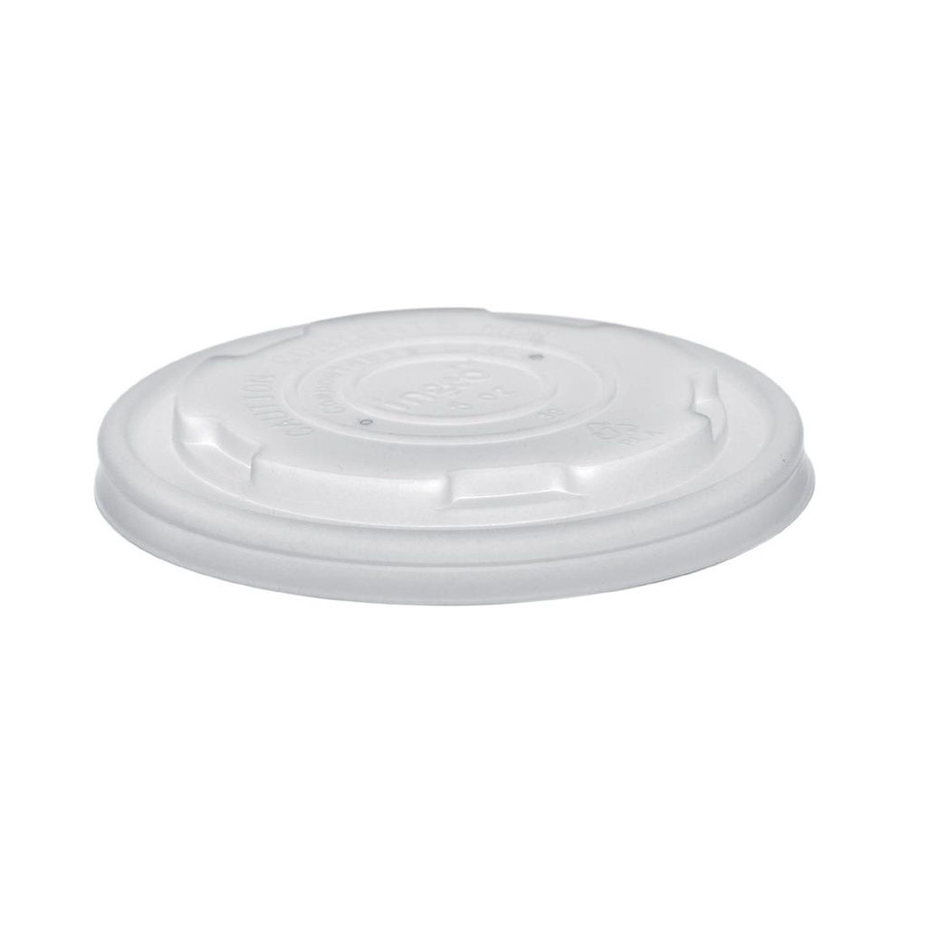 Couvercles plats compostables Vegware 230 ml (x1000)