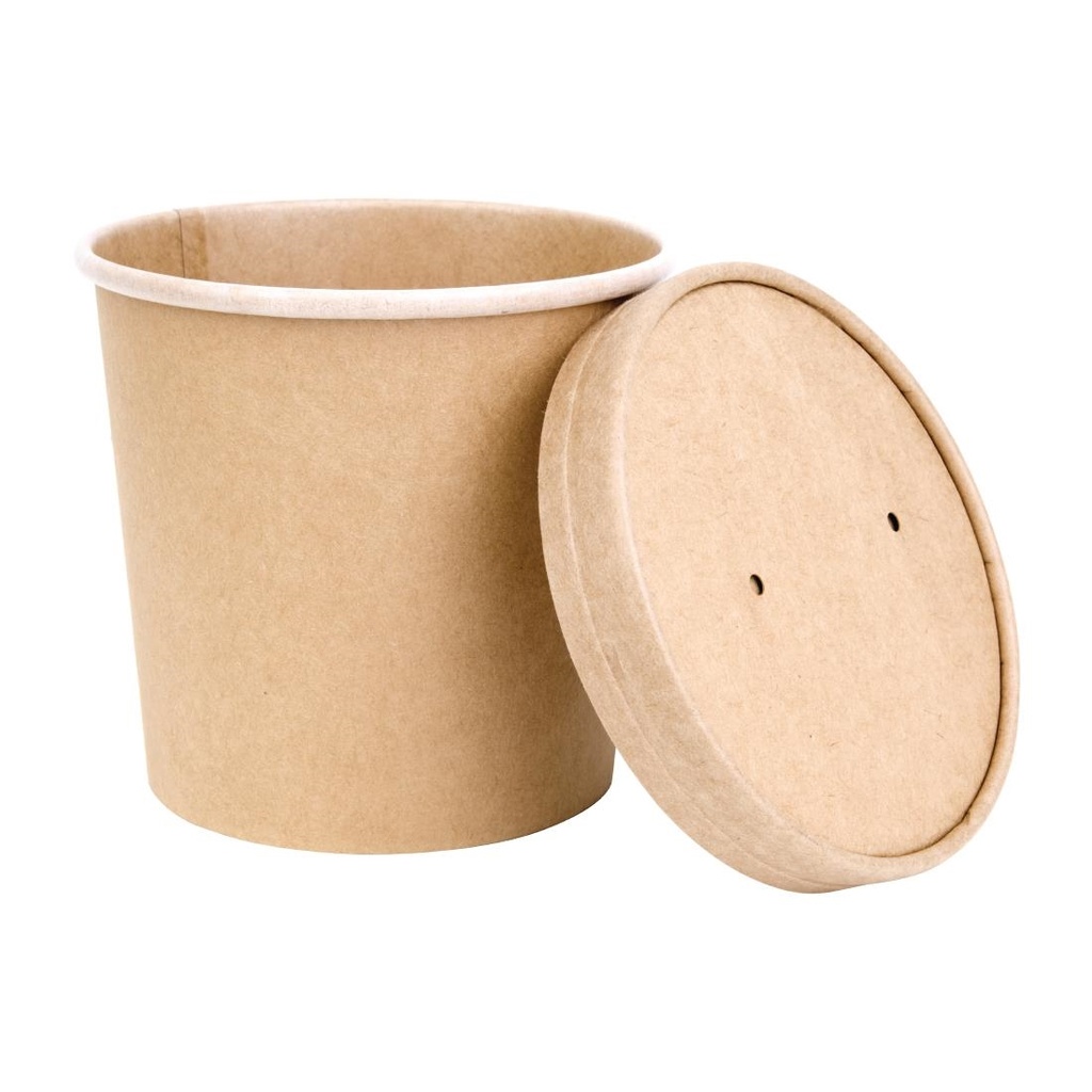 Couvercles pour pots à soupe Fiesta Recyclable 118 mm (lot de 500)