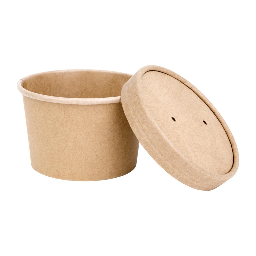 Couvercles pour pots à soupe Fiesta Recyclable 98 mm (lot de 500)