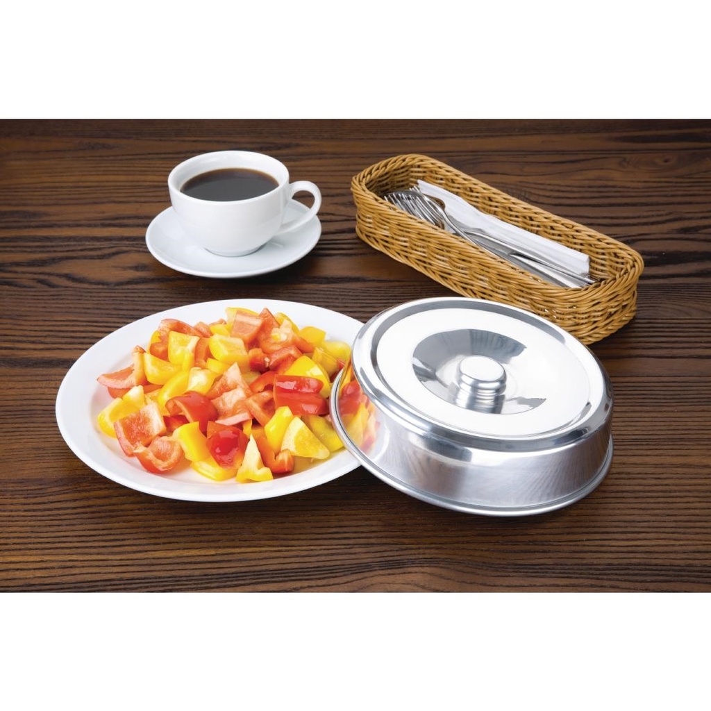 Couvre-assiette en aluminium Vogue