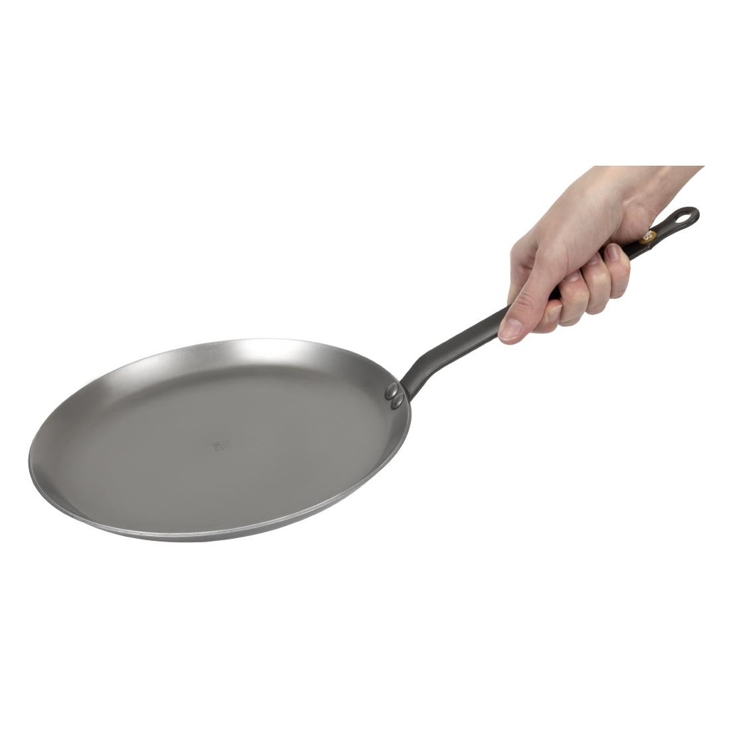 Crêpière en acier De Buyer Mineral B 24 cm