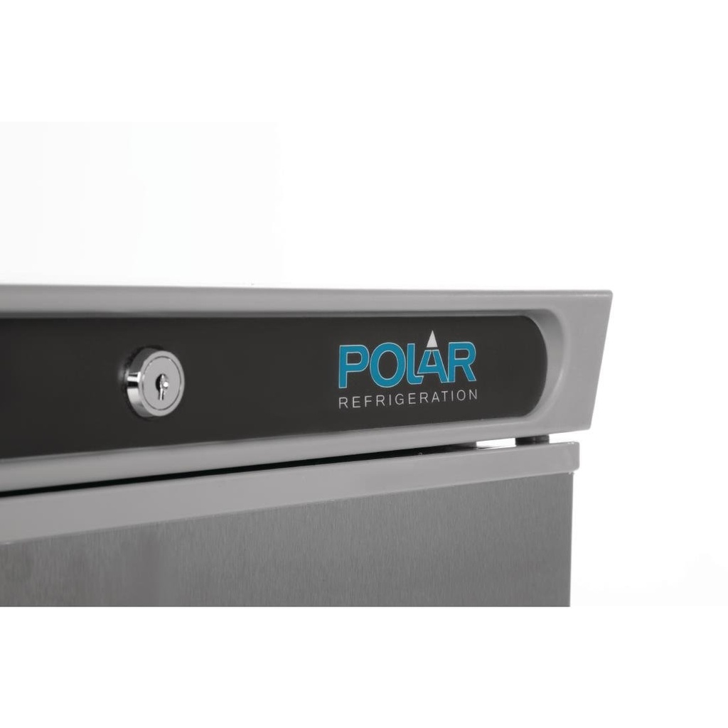 Dessous de comptoir positif inox Polar Série C 150L