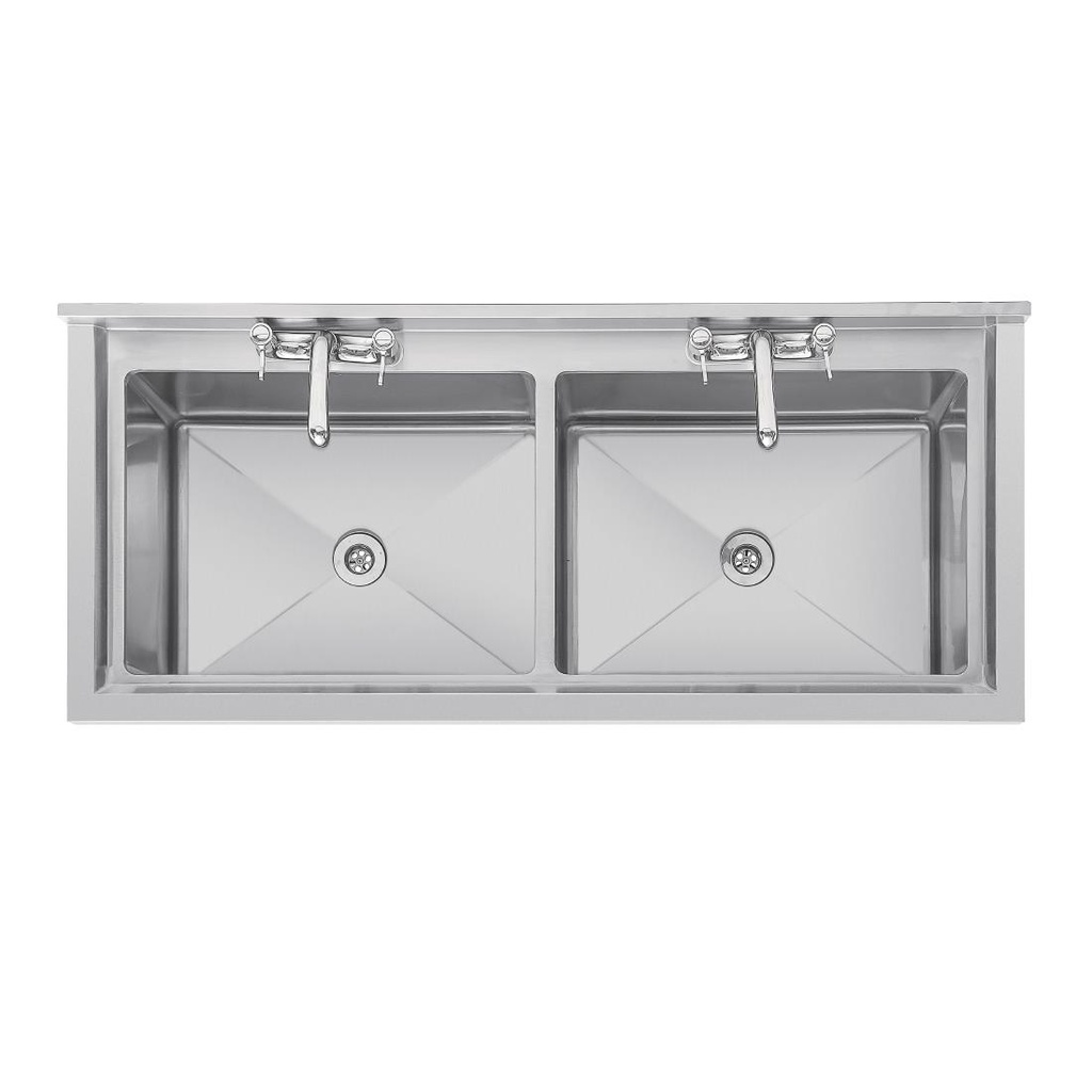 Double évier profond Vogue 1410 x 600mm