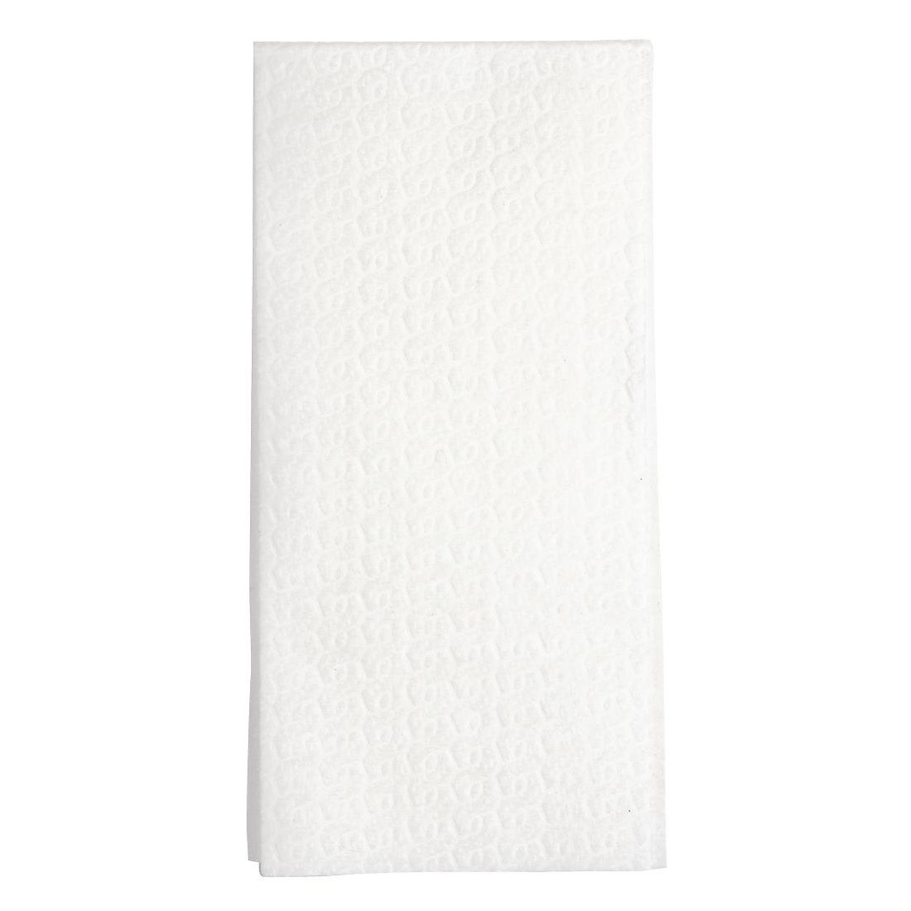 Essuie-mains non-tissé Jantex blanc (Lot de 1200)