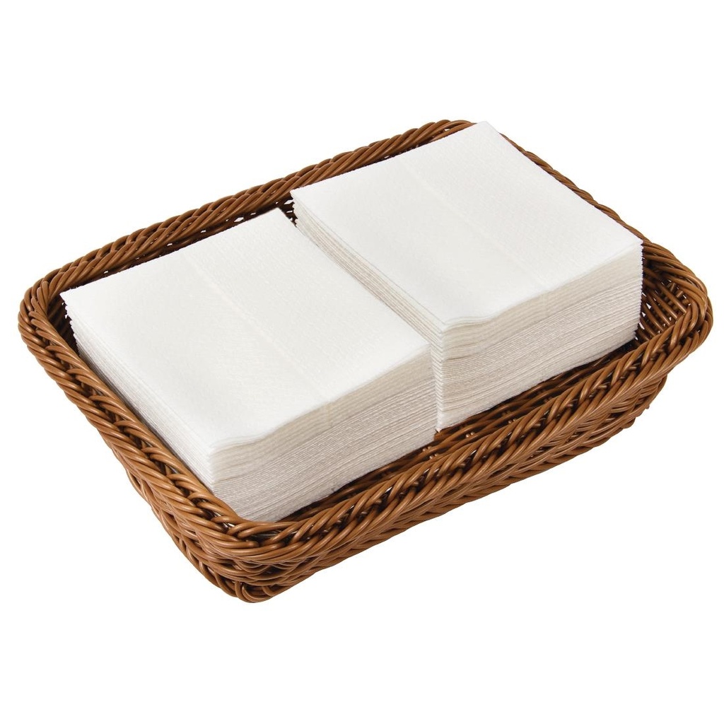 Essuie-mains non-tissé Jantex blanc (Lot de 1200)