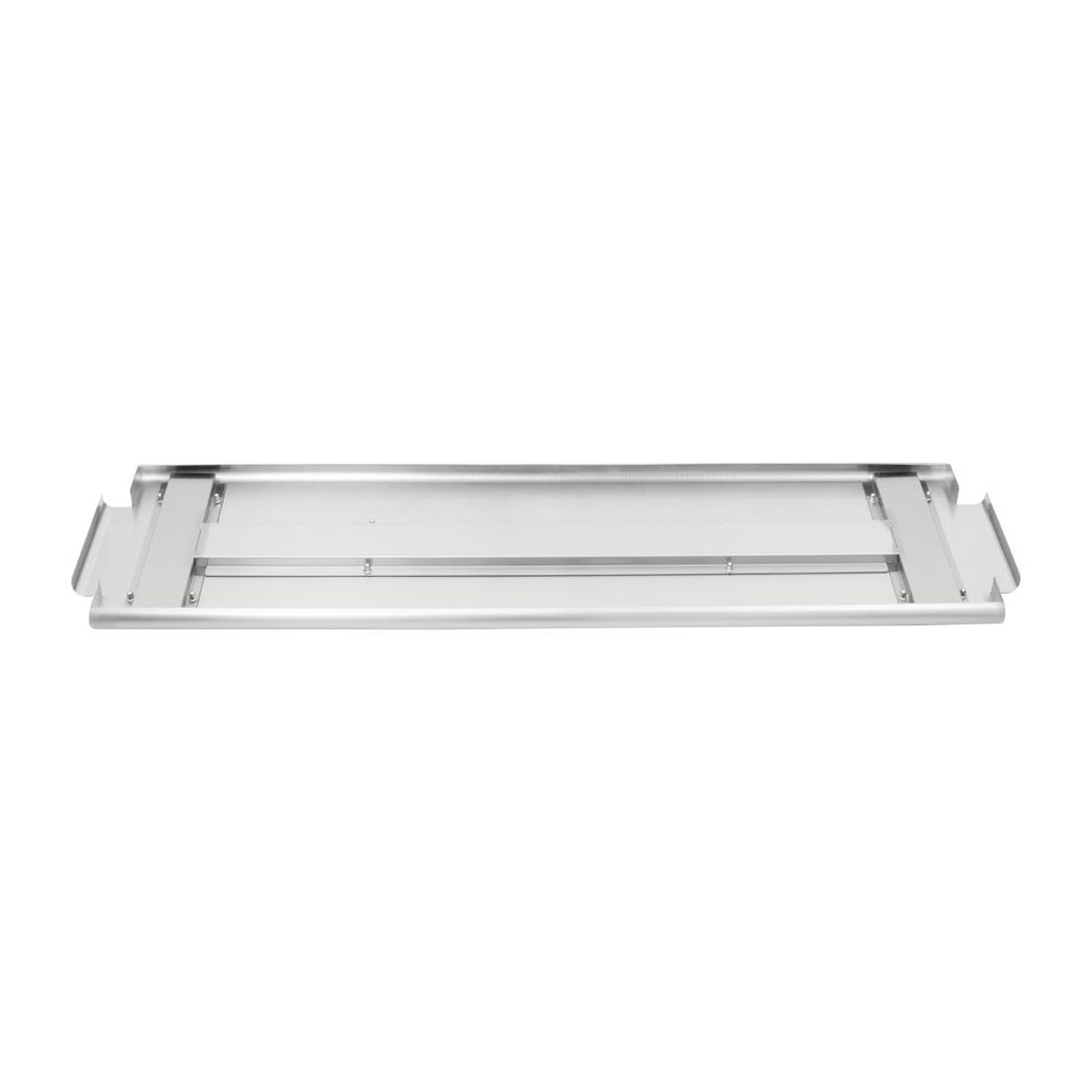 Etagère inférieure pour table de travail pliante inox Vogue 1220x610x780mm