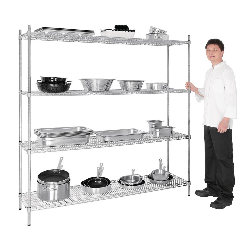 Etagère modulaire Vogue 4 niveaux 457mm