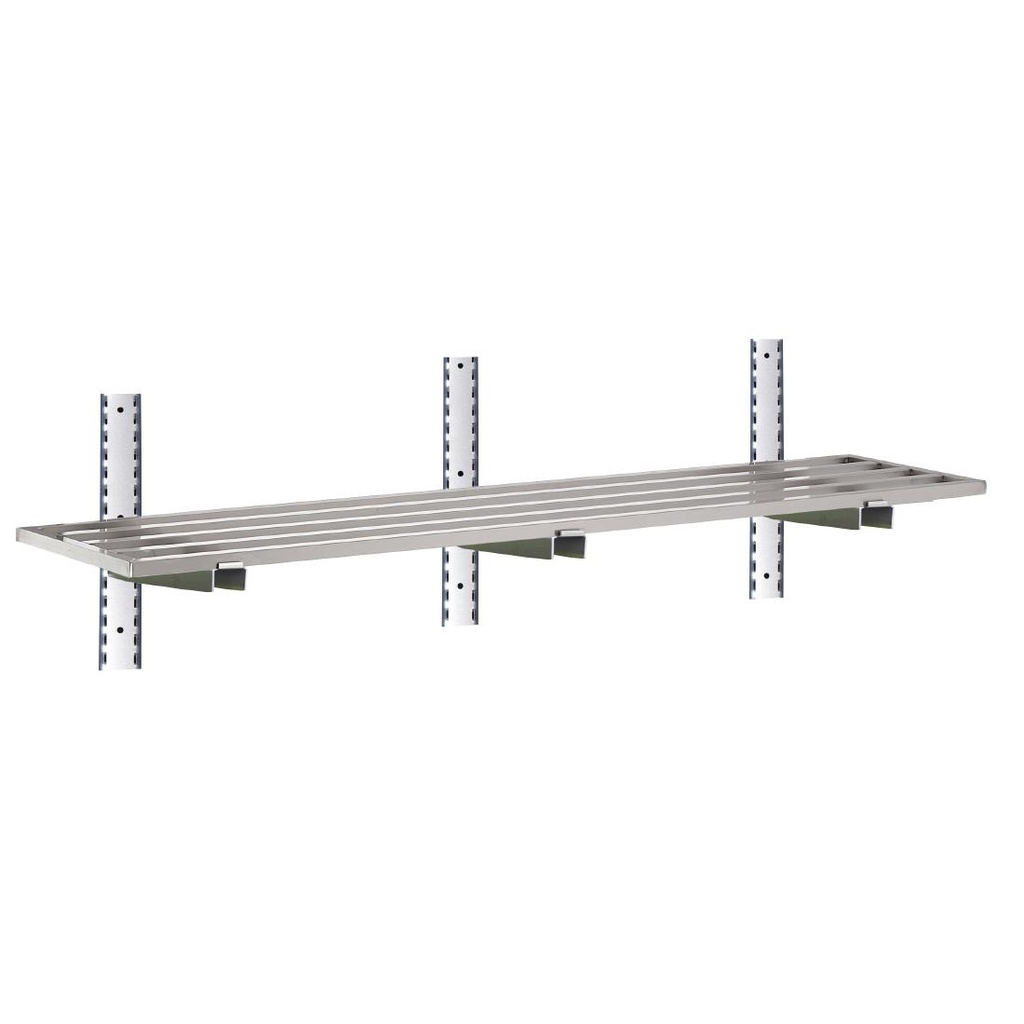 Etagère murale ajourée inox Gastro M 20x1000x400mm