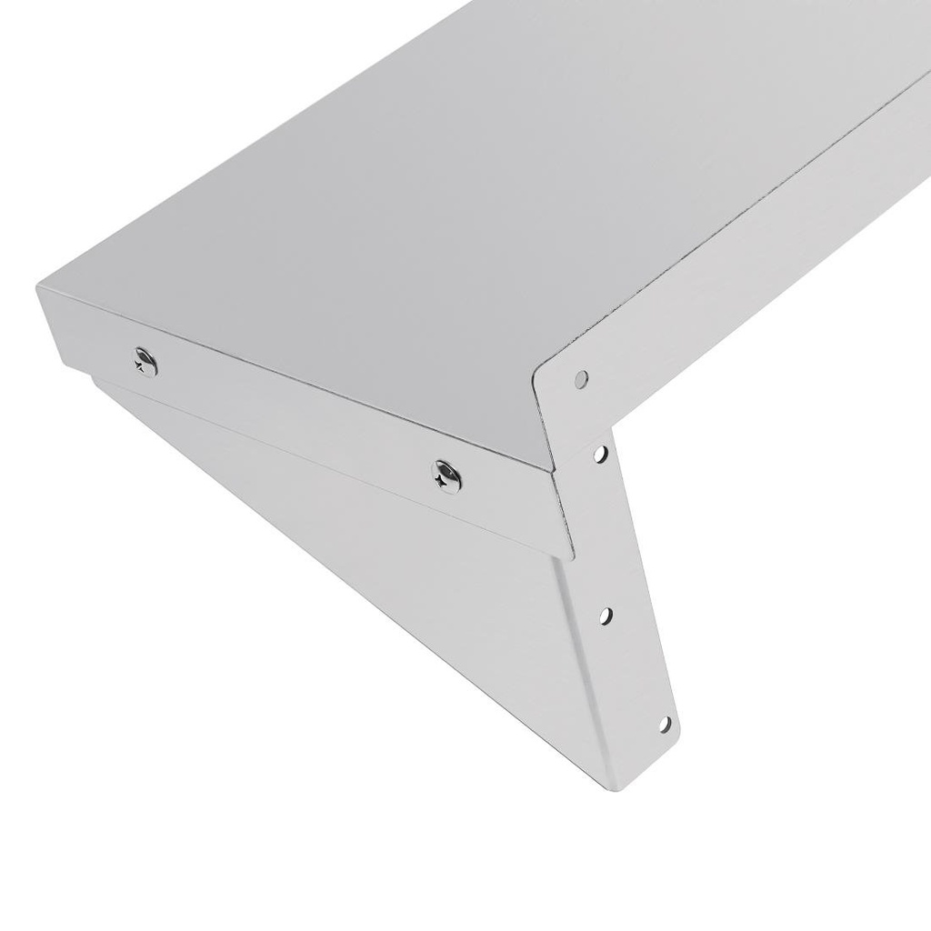 Etagère murale en acier inoxydable Vogue 1200mm