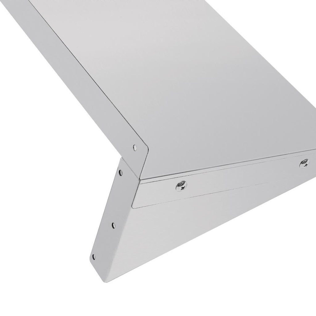 Etagère murale en acier inoxydable Vogue 600mm
