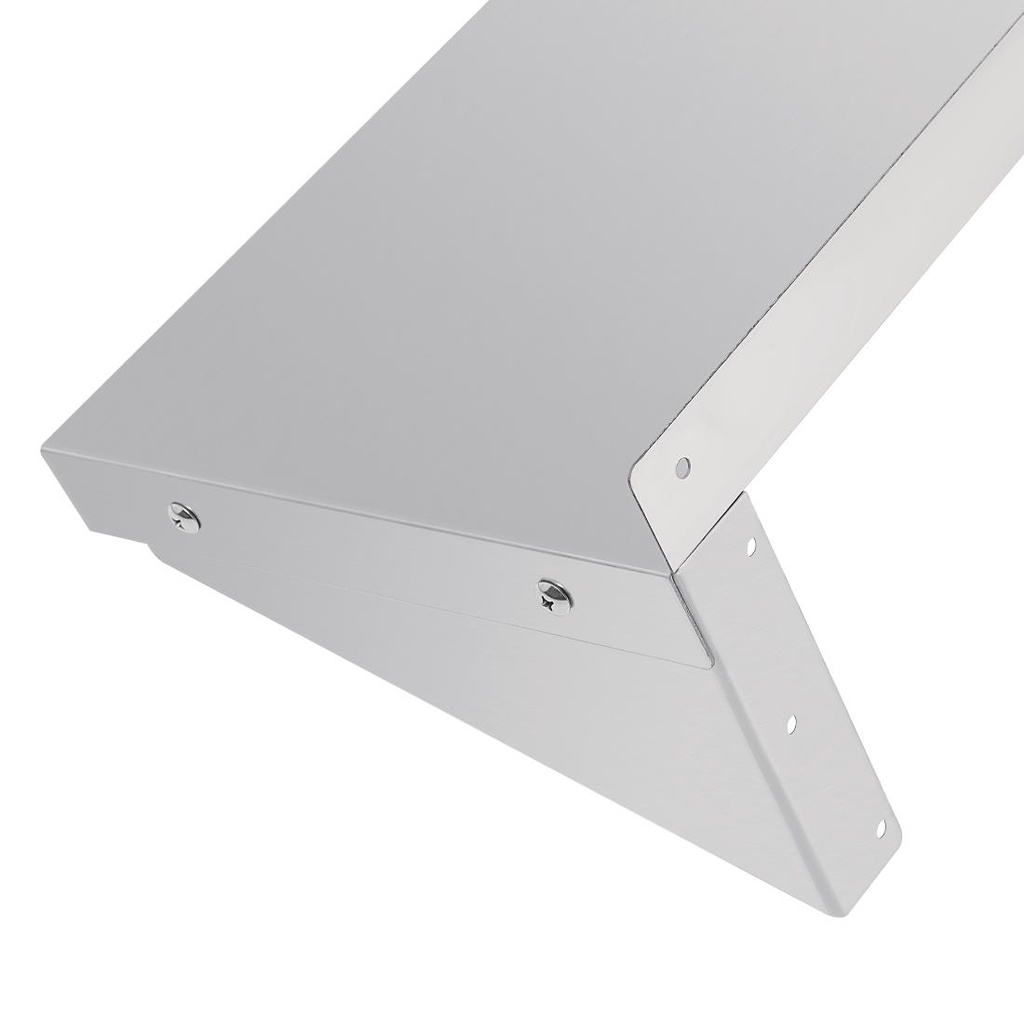 Etagère murale en acier inoxydable Vogue 900mm