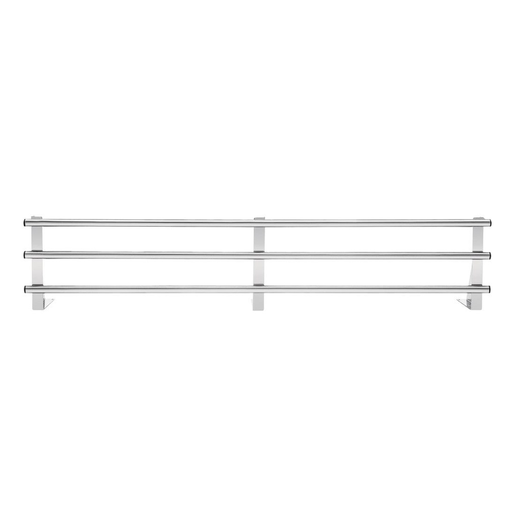 Etagère murale tubulaire Vogue acier inoxydable 1500mm