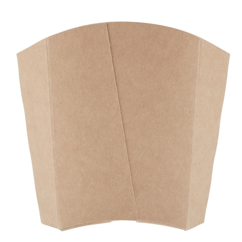 Etuis à frites moyens kraft compostables Colpac (lot de 1000)