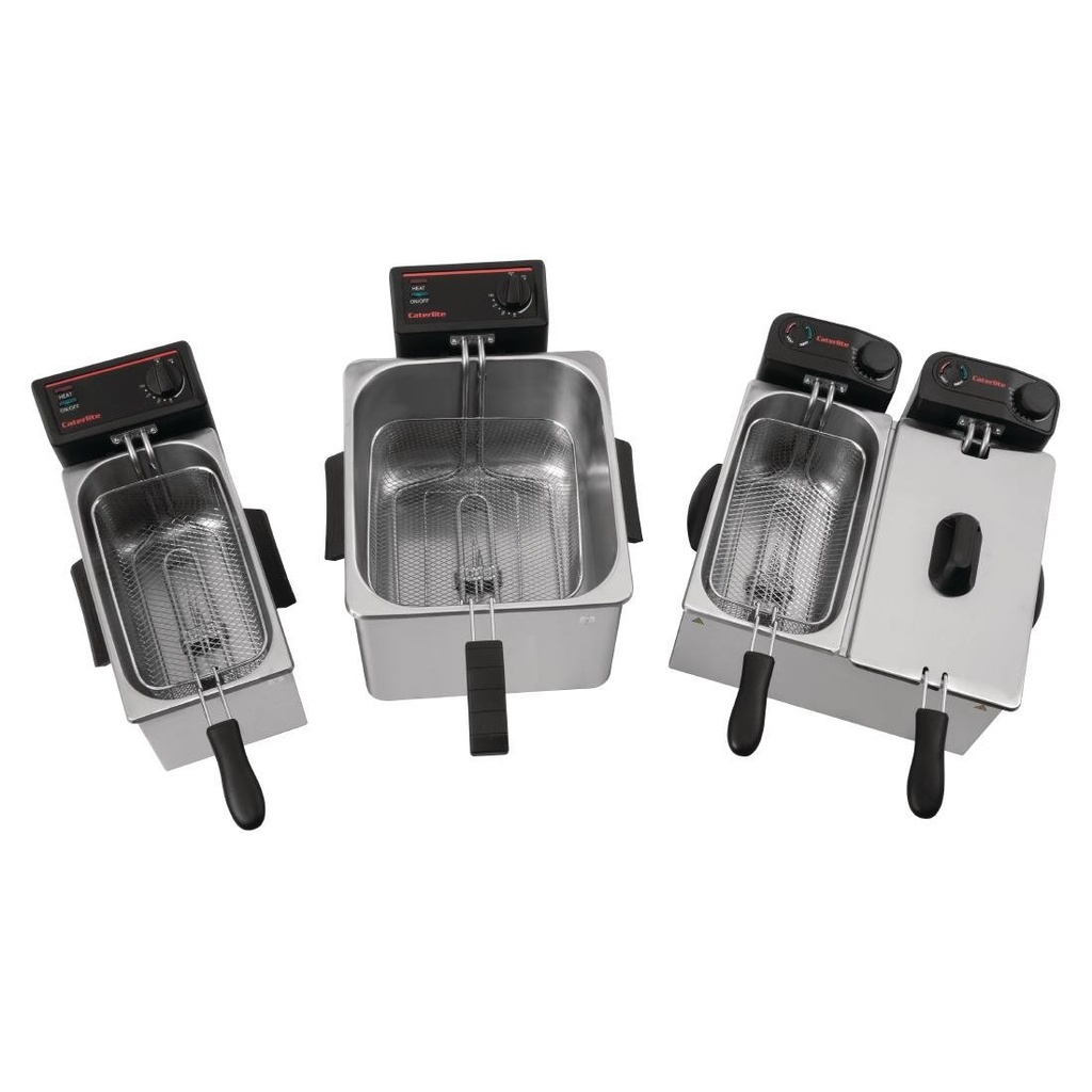 Friteuse de comptoir simple Caterlite peu intensive 8L