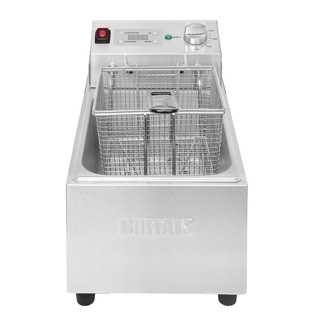 Friteuse simple avec minuterie Buffalo 5L 2,8kW