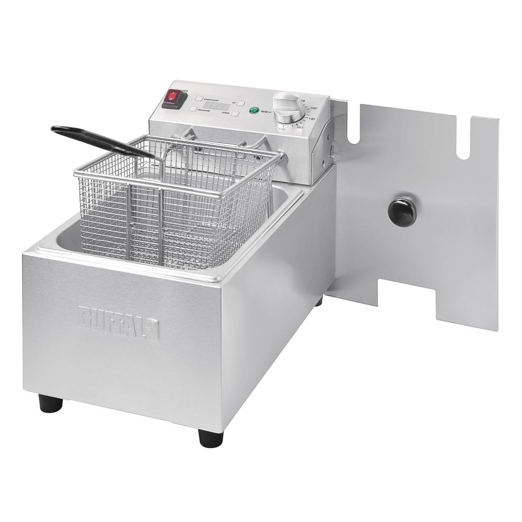 Friteuse simple avec minuterie Buffalo 5L 2,8kW