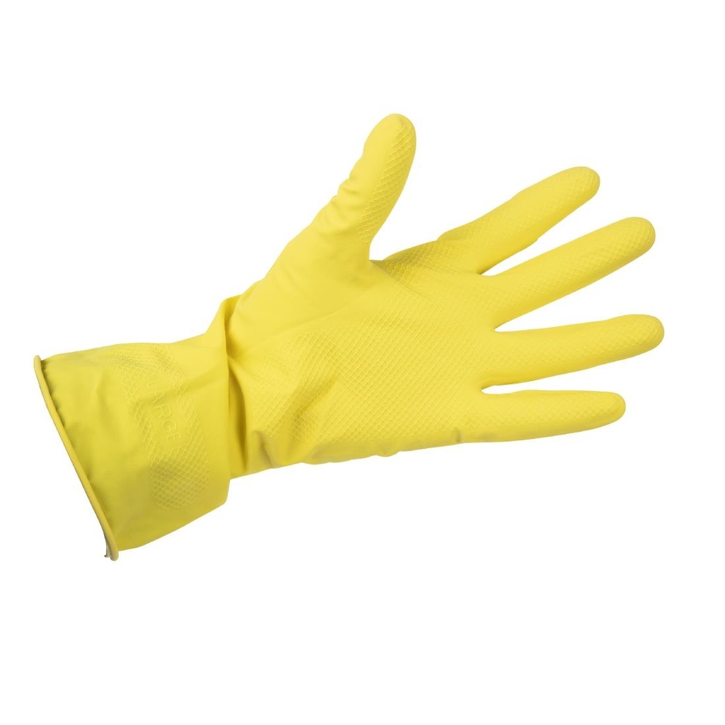 Gants multi usages Jantex jaunes L