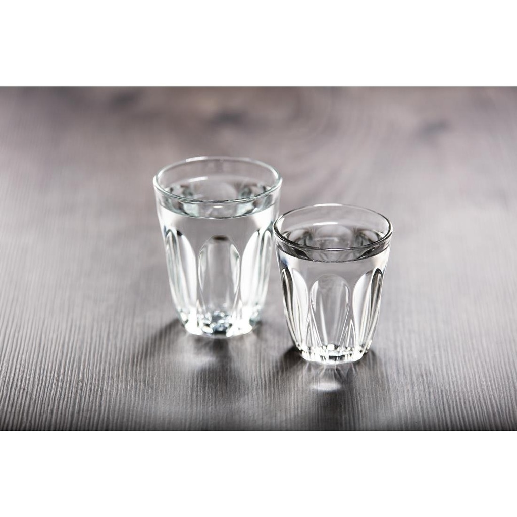 Gobelet en verre trempé 130ml Olympia (Lot de 12)