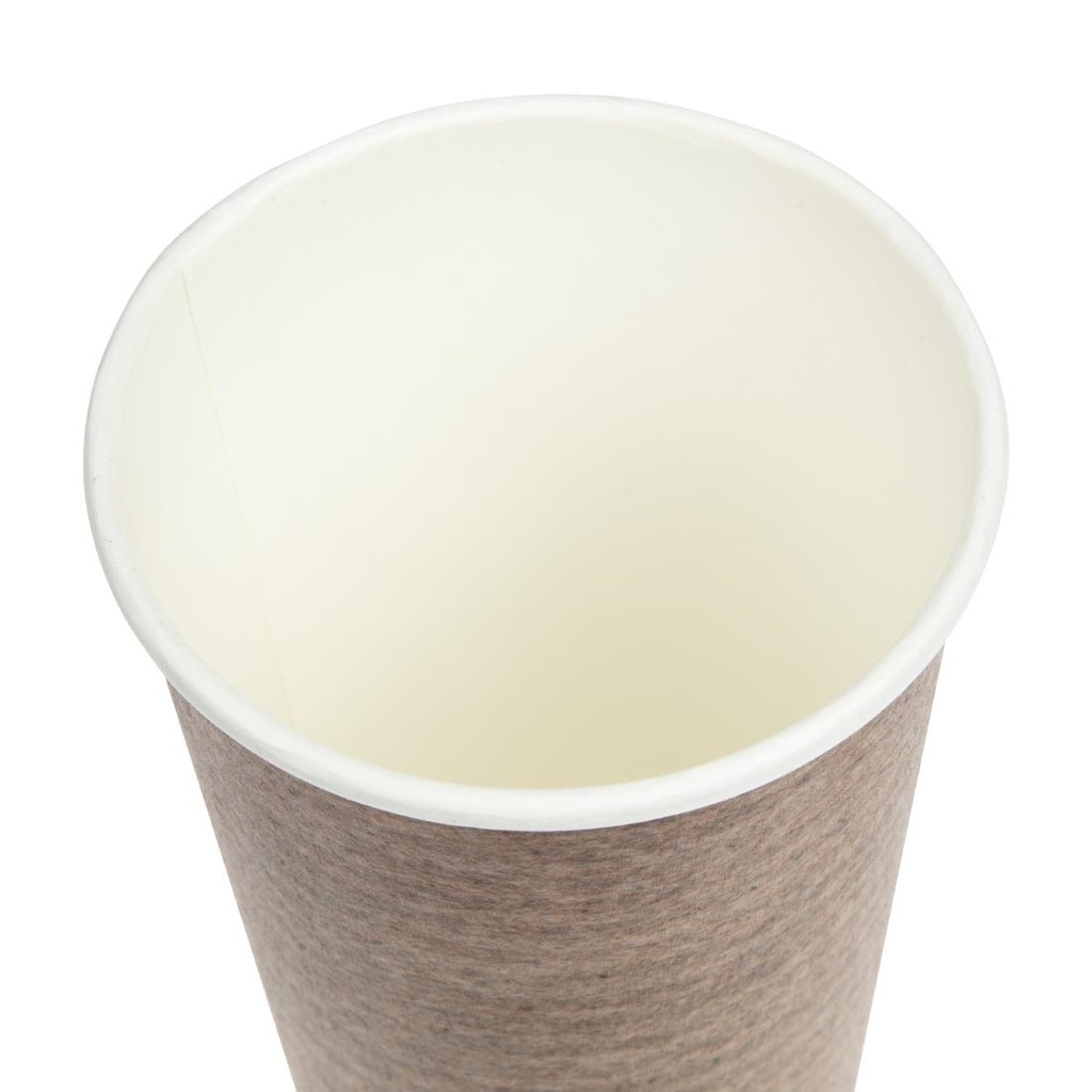 Gobelets boissons chaudes double paroi compostables Vegware 455 ml (lot de 400)