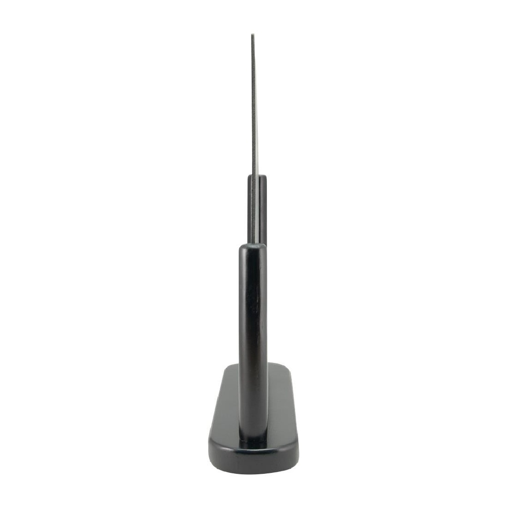 Grand chevalet de table Securit Elegant bois laqué noir