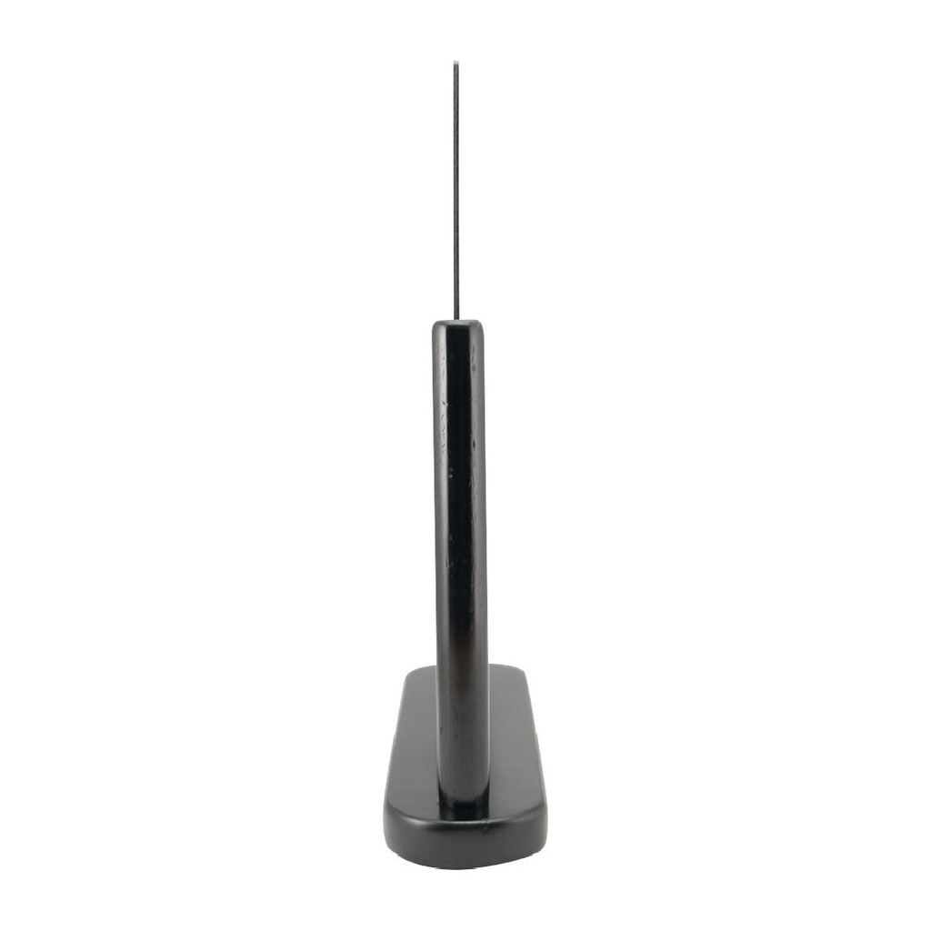 Grand chevalet de table Securit Elegant bois laqué noir